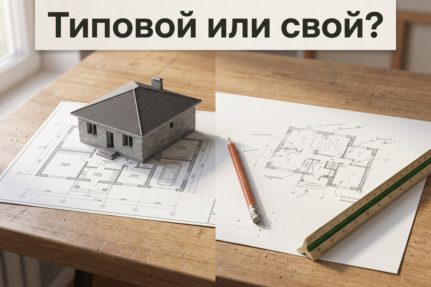 Типовой проект или индивидуальный: чем они отличаются и что выбрать