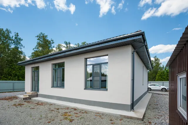 Снаружи — дом 120 м²