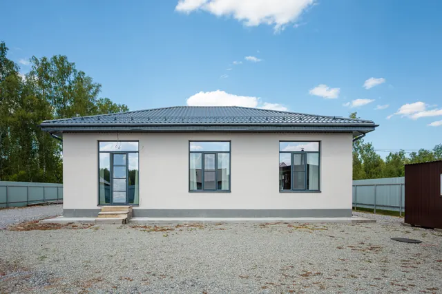 Снаружи — дом 120 м²