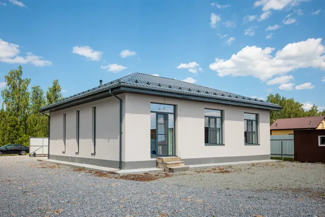 Снаружи — дом 120 м²