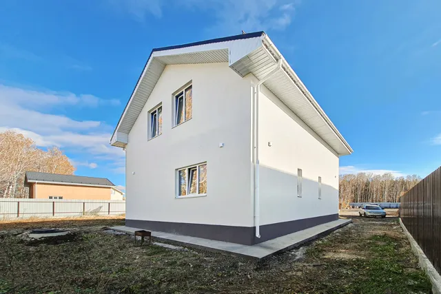 Снаружи — дом 142 м²