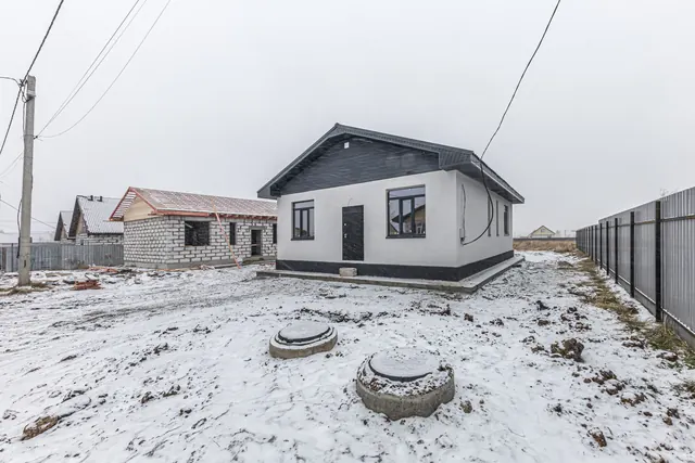 Снаружи — дом 80 м²