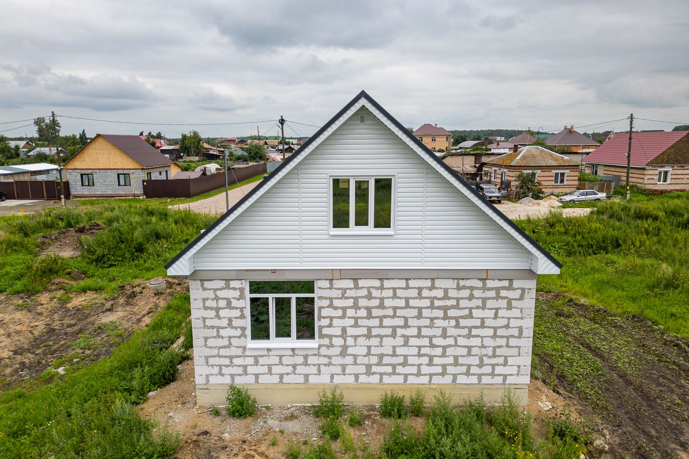 Дом 75 м² — Харино, тёплый контур
