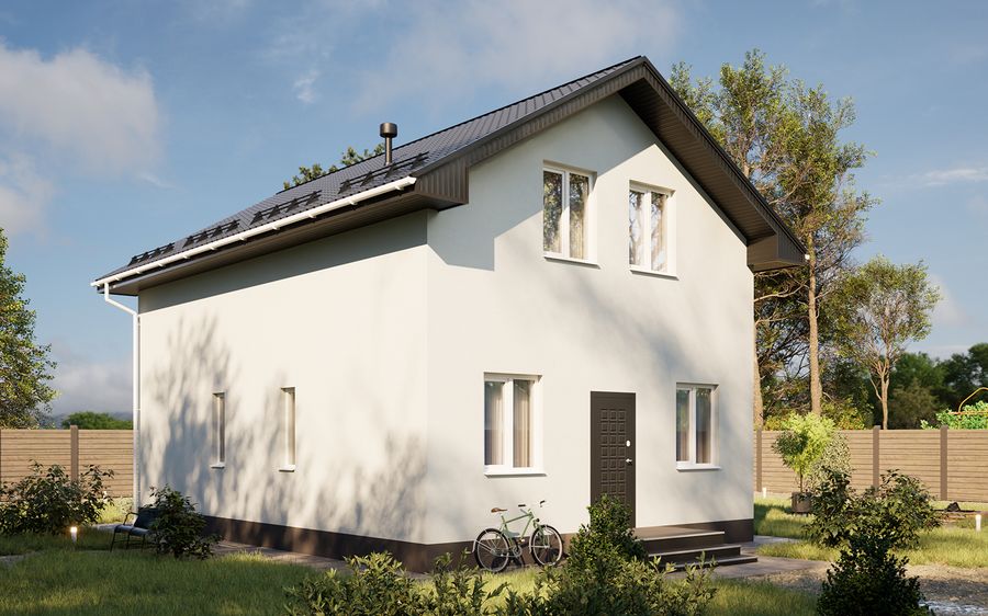 Проект дома 142 м² из газоблока